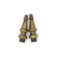 Emtek Emtek Decorative Hinge Tips for Solid Brass Hinges - Steeple Tip Set (4 Tips Per Set) EMTEK-HINGE-TIPS-STEEPLE