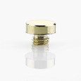 Emtek Emtek Decorative Hinge Tips for Solid Brass Hinges - Button Tip Set (4 Tips Per Set) EMTEK-HINGE-TIPS-BUTTON