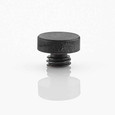 Emtek Emtek Decorative Hinge Tips for Solid Brass Hinges - Button Tip Set (4 Tips Per Set) EMTEK-HINGE-TIPS-BUTTON