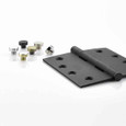 Emtek Emtek Decorative Hinge Tips for Solid Brass Hinges - Button Tip Set (4 Tips Per Set) EMTEK-HINGE-TIPS-BUTTON