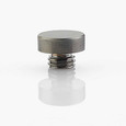 Emtek Emtek Decorative Hinge Tips for Solid Brass Hinges - Button Tip Set (4 Tips Per Set) EMTEK-HINGE-TIPS-BUTTON