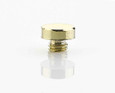 Emtek Emtek Decorative Hinge Tips for Solid Brass Hinges - Button Tip Set (4 Tips Per Set) EMTEK-HINGE-TIPS-BUTTON