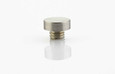 Emtek Emtek Decorative Hinge Tips for Solid Brass Hinges - Button Tip Set (4 Tips Per Set) EMTEK-HINGE-TIPS-BUTTON