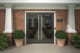 Ives 9264 Offset Long Door Pull with 1-1/4" Tubular Bar