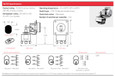 BEST BEST 1W7E2 Electric Switch Lock, Toggle Switch, TPDT, Key Position 2 - 3 o'clock, Key Position 3 - 9 o'clock BES-1W7E2
