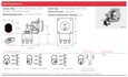 BEST BEST 1W7L2 Electric Switch Lock, Toggle Switch, SPDT, Key Position 2 - 2 o'clock, Key Position 3 - 12 o'clock BES-1W7L2