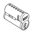 BEST BEST 5C Series High Security 6-Pin Cylinder Core BES-5C6