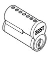 BEST BEST 2C Series 7-Pin Cylinder Core for 8L Mailbox BES-2C7