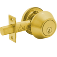 Cal-Royal T220 Grade 2 Single Cylinder Deadbolt with Interchangeable Core Compatibility