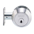 Medeco 11C63W Maxum Commercial Double Cylinder Deadbolt, Biaxial, 6-Pinned, G3 Keyway with Captive Key