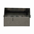Eaton CHU6G6GS pedestal mount unmetered, Unmetered, 20A, 20A, None, Ground fault, Ground fault, None, Top, Surface, Circuits: 4, NEMA 5-20R2, NEMA 5-20R2, None, 3, 3, 0, 125V, 125V, None