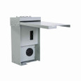 Eaton CHU5G7NS pedestal mount unmetered, Unmetered, 20A, 20A, None, Ground fault, Non-ground fault, None, Top, Surface, Circuits: 4, NEMA 6-20R2, NEMA 5-20R2GFI, None, 3, 3, 0, 250V, 125V, None