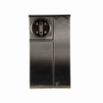 Eaton CHU2M2RPSS pedestal mount unmetered, Socket, Stainless steel, Top