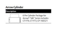 Medeco Medeco 20200A1- 6 Pin Cylinder Package for Arrow MK Series MED-20200A1