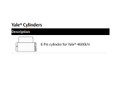Medeco Medeco 2080700- 6 Pin Cylinder for Arrow RL Series Levers, Yale 4600LN MED-2080700