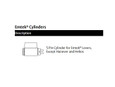 Medeco Medeco 2051200 - 5 Pin Cylinder for Emtek Levers Except Hanover and Helios MED-2051200