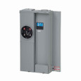 Eaton CMBB200BTS Eaton’s CMBB Residential Meter Breaker Type CH Non-EUSERC, Meter mains Type, 200 A, Single-phase, 120/240V, Ring, 10 kAIC, Surface mounting, NEMA 3R enclosure, Box size A, Aluminum bus, Overhead/underground feed, Four-jaws, 1 socket