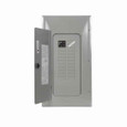 Eaton CPM120 BR main breaker loadcenter, CPM Plug-in Loadcentre, Combination, Main Circuit Breaker, 100A, BR, Breaker: 100A, Flush/Surface, #4-1/0 AWG, Three-wire, 120/240V, Single Phase, NEMA 1, 16 gauge galvanized sheet steel, 20/40 circuits