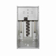Eaton CPM120 BR main breaker loadcenter, CPM Plug-in Loadcentre, Combination, Main Circuit Breaker, 100A, BR, Breaker: 100A, Flush/Surface, #4-1/0 AWG, Three-wire, 120/240V, Single Phase, NEMA 1, 16 gauge galvanized sheet steel, 20/40 circuits
