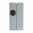 Eaton CMBEB200BTS Meter Breaker EUSERC Type CH , CSR2200N main breaker, Distribution section, 200 A, 120/240V, Ring, 22 kAIC, Surface mounting, Box size A, Aluminum bus, OH/UG feed, Four-jaws, 1 socket, #6-250 kcmil line, #6-250 kcmil ground