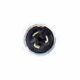 Eaton CS8365 locking plug, #10-6 AWG, 50A, Industrial, 250V, Back wiring, Steel, Armored, Non-NEMA, Three-pole, Four-wire, Steel, 0.68 to 1.13 in, California standard