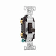 Eaton CSB220B commercial grade toggle switch, #14-10 AWG, 20A, Commercial, Flush, 120/277V, Back and side, Screw, Brown, Load type: Motor Control, Fan, LED, Incandescent, ELV, MLV, CFL, Flourescent, Halogen, Double-Pole, Dual-pole, Brass, PVC Eaton CSB220B commercial grade toggle switch, #14-10 AWG, 20A, Commercial, Flush, 120/277V, Back and side, Screw, Brown, Load type: Motor Control, Fan, LED, Incandescent, ELV, MLV, CFL, Flourescent, Halogen, Double-Pole, Dual-pole, Brass, PVC