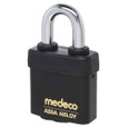 Medeco 5451500 Indoor/Outdoor 6-Pin High Security Padlock with M4 Cylinder and 5/16" Boron Alloy Shackle