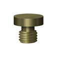 Deltana DSBU3 Solid Brass Finial - Button Tip (For 3" x 3" Hinges)