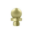 Deltana Deltana DSBT3 Solid Brass Finial - Ball Tip - For 3" x 3" Hinges DEL-DSBT3