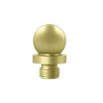 Deltana Deltana DSBT3 Solid Brass Finial - Ball Tip - For 3" x 3" Hinges DEL-DSBT3