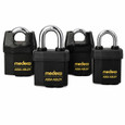 Medeco Medeco Indoor/Outdoor 6 Pin Shrouded Padlock 7/16" Shackle Diameter, 3/4" Shackle Clearance with Cylinder MED-54725