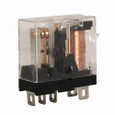 Eaton D4PR1T General-purpose relay, D4 Series, Plug-In Relay, Plain cover QTY: 1, 24 V coil, SPDT contact configuration, 10 A, 250 Vac/30 Vdc resistive load, 7.5 A, 250 Vac/5 A, 30 Vdc inductive full load, 380 Vac/125 Vdc max. operating voltage