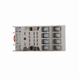 Eaton D2PA6 D2 Series Socket, Used with D2PR2, D2PF2, D2PR4, D2PF4 Relays, 300V nominal voltage, 10A nominal current, DIN rail/panel mount, Screw clamping wire connection, QTY: 10, Four-pole