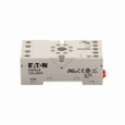 Eaton D3PAL8 D3 Series Socket, Used with D3PR2 and D3PF2 Relays, Module size A, 300V nominal voltage, 12A nominal current, DIN rail/panel mount, Elevator wire connection, QTY: 10, IP20 enclosure
