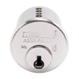 Medeco 100400H 6-Pin 1-1/8" Rim Cylinder with Horizontal/Vertical Tailpiece — High Security UL 437 Listed