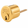 Medeco 100403 6-Pin Rim Cylinder with Sargent Mounting Style and Horizontal/Vertical Tailpiece