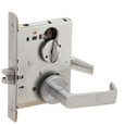 Schlage L9040 - Bath/Bedroom Privacy Lock - Grade 1 Mortise Non-Keyed Lever Lock