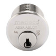 Medeco Medeco KeyMark Standard 6 Pin Mortise Cylinder, 1-1/8" - 1-3/4", Straight Cam, 8E Keyway 100200K