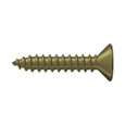 Deltana SCWB1010 Wood Screw, Solid Brass, #10 x 1"