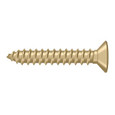 Deltana SCWB12125 Wood Screw, Solid Brass, #12 x 1-1/4"