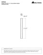 Deltana Deltana HPR30 Stainless Steel Pin for 3" Solid Brass Hinges (DSB3 Series) DEL-HPR30