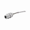 Eaton DC200250 strain relief deluxe cord grip, Straight, 0.25-0.31" cord diameter, 3/4" fitting, Male, Stainless Steel Mesh, Aluminum Body, NPT thread, Hazardous/Classified Locations Eaton DC200250 strain relief deluxe cord grip, Straight, 0.25-0.31" cord diameter, 3/4" fitting, Male, Stainless Steel Mesh, Aluminum Body, NPT thread, Hazardous/Classified Locations