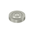 Deltana SCD100 Solid Brass Screw Cover, 1" Diameter Round, Dimple