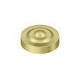 Deltana Deltana SCD100 Solid Brass Screw Cover, 1" Diameter Round, Dimple DEL-SCD100