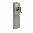 Eaton DD363NDKW-00V2 Double door single-throw fused safety switch, Voltage indicator load side, 100 A, NEMA 12/3R, Class H, Fusible with neutral, Three-pole, Four-wire, 600 V, Max Hp: 30, 40/ 60, 75 hp (1/3PH @480, 600 V), #14-#1/0