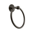 Deltana 98C2008 98C Series Classic 6" Towel Ring, Solid Brass, Limited