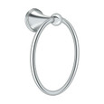 Deltana KH2008 KH Series Traditional Towel Ring, Solid Brass, Limited