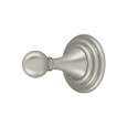 Deltana 98C2009 98C Series Classic Single Robe Hook, Solid Brass, Limited
