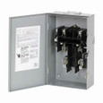 Eaton DG222URB-CSA General duty non-fusible safety switch, single-throw, 60 A, NEMA 3R, Painted galvanized steel, Rainproof, Two-pole, Two-wire, 240 V