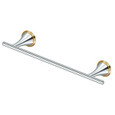 Deltana KH2002/18 KH Series Traditional 18" Towel Bar, Solid Brass, Limited